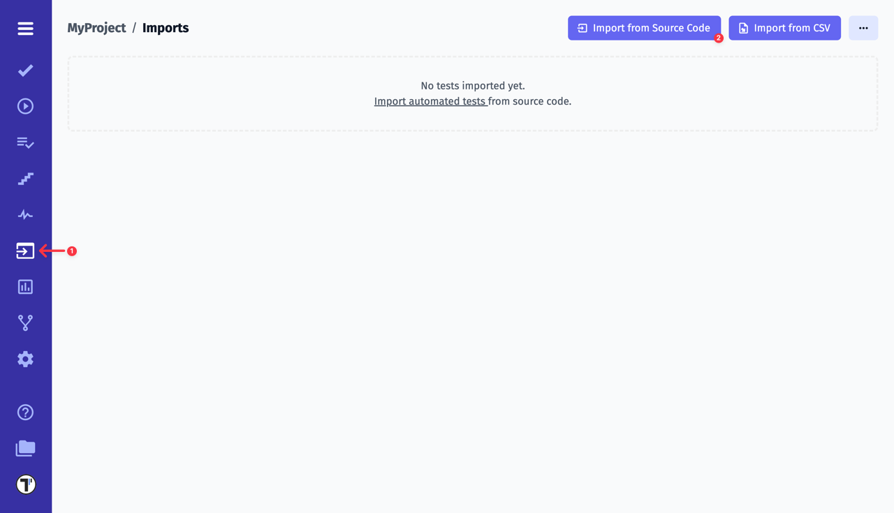 Testomat.io - Import automated tests another way